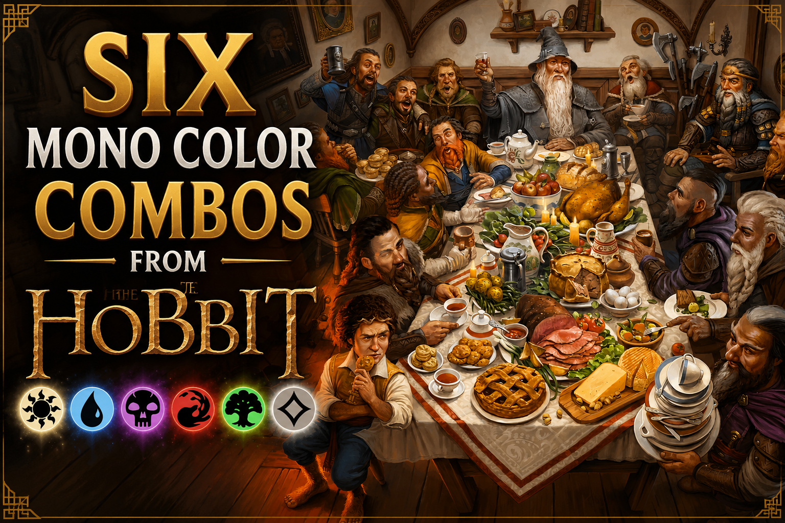 Six Mono-Color Combos in The Hobbit