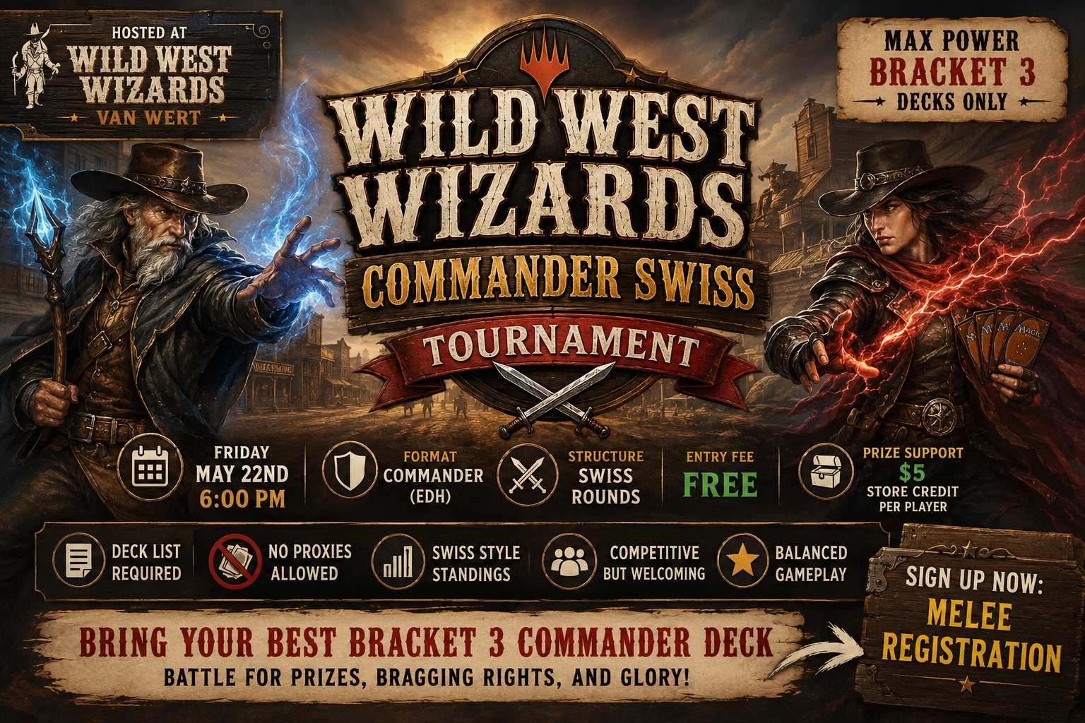 MTG Commander EDH Tournament