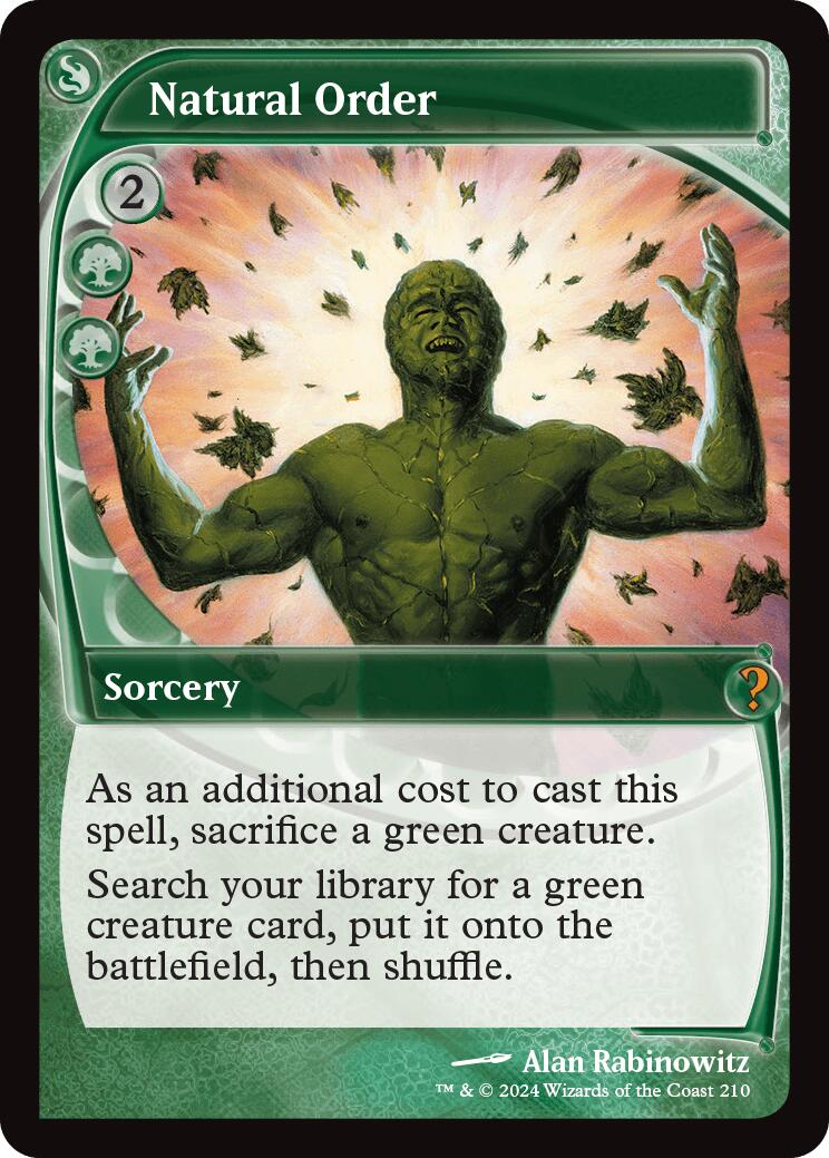 Natural Order (Future Sight)