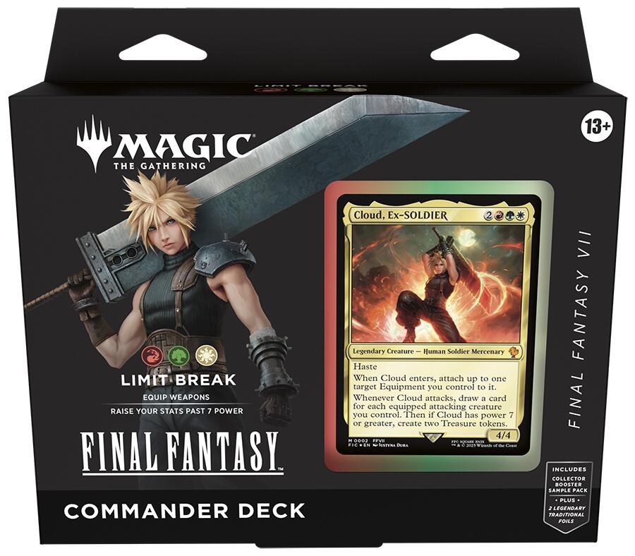 FINAL FANTASY Commander Deck - FINAL FANTASY VII Limit Break [FIC - 000]