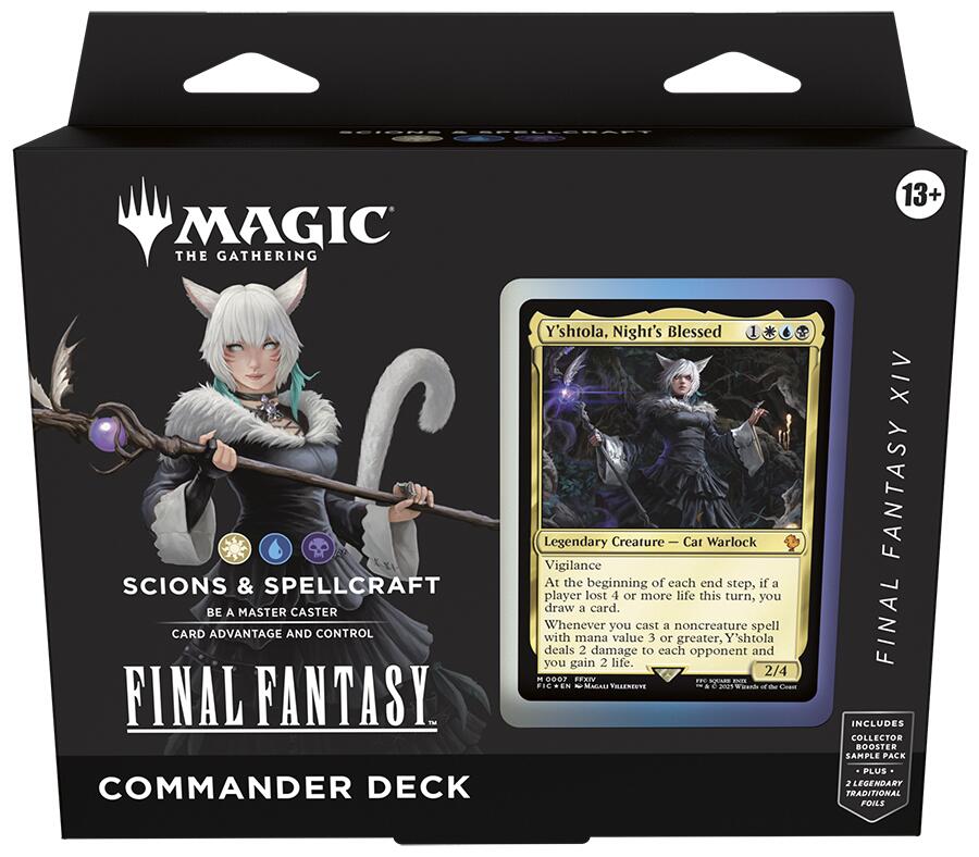 FINAL FANTASY Commander Deck - FINAL FANTASY XIV Scions & Spellcraft [FIC - 000]