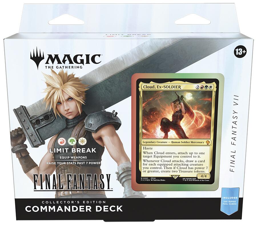 FINAL FANTASY Commander Deck - FINAL FANTASY VII Limit Break (Collector's Edition) [FIC - 000]