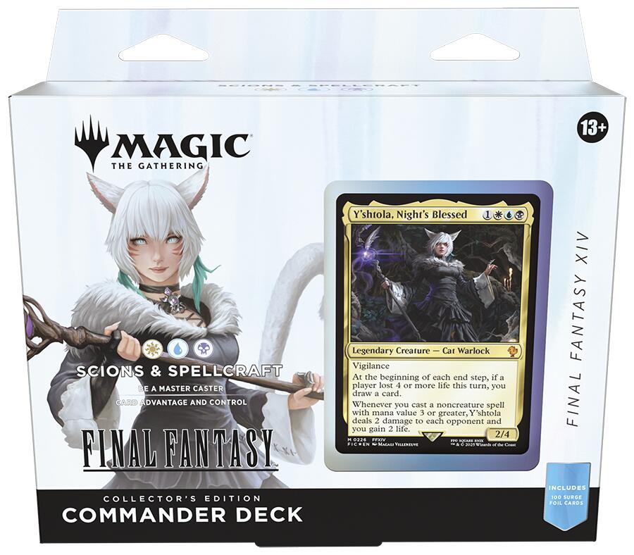 FINAL FANTASY Commander Deck - FINAL FANTASY XIV Scions & Spellcraft (Collector's Edition) [FIC - 000]