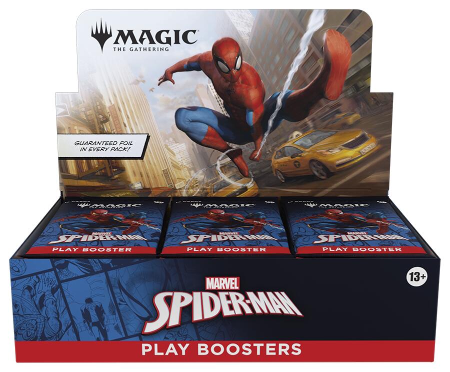 Marvel's Spider-Man - Play Booster Display [SPM] Pre Order - Ships 9/19/2025