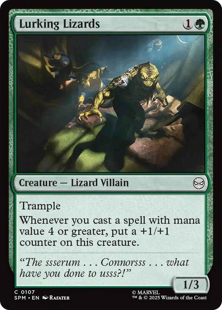 Lurking Lizards