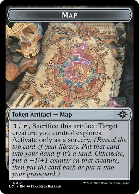 Treasure (0018) // Map Double-Sided Token